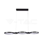 V-TAC VT-10044 LED Осветител 38W Висящ (95*100CM) Черен 3000K