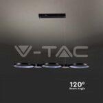 V-TAC VT-10044 LED Осветител 38W Висящ (95*100CM) Черен 3000K