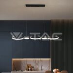 V-TAC VT-10044 LED Осветител 38W Висящ (95*100CM) Черен 3000K