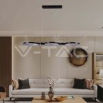 V-TAC VT-10044 LED Осветител 38W Висящ (95*100CM) Черен 3000K