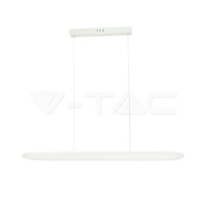 V-TAC VT-10047 24W LED Висяща Лампа (80*100CM) 4000K Бяло Тяло