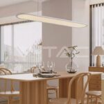 V-TAC VT-10047 24W LED Висяща Лампа (80*100CM) 4000K Бяло Тяло