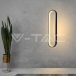 V-TAC VT-10075 13W LED Висяща Лампа 40CM 4000K Черно Тяло