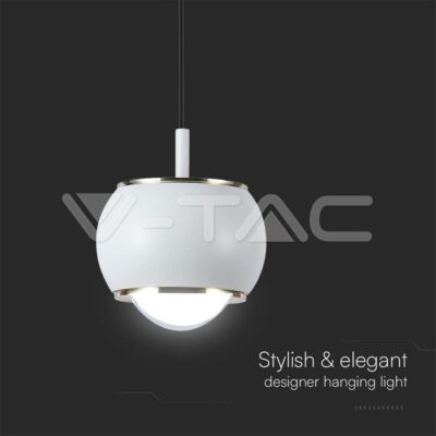 V-TAC VT-10079 9W LED Висяща Лампа (10*10*100см) Бяло 4000K