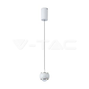 V-TAC VT-10080 9W LED Висяща Лампа (10*10*100см) Бяло 3000K