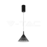 V-TAC VT-10082 9W LED Висяща Лампа (19.5*17.5*100CM) Черно 3000K