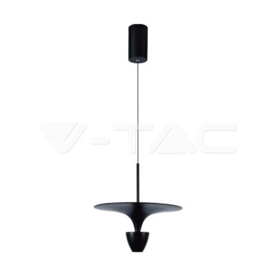 V-TAC VT-10084 9W LED Висяща Лампа (30*320*100CM) Черно Тяло 4000K