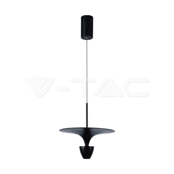 V-TAC VT-10083 9W LED Висяща Лампа (30*320*100CM) Черно 3000K