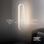 V-TAC VT-10074 13W LED Висяща Лампа 40CM 3000K Бяло Тяло