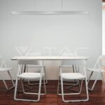 V-TAC VT-10138 40W LED Линейно Тяло Бяло 4000K