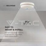 V-TAC VT-10199 18W LED Плафон Преграда 4000K