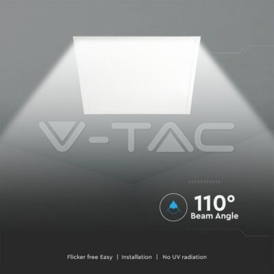 V-TAC VT-10217 LED Панел 36W 600x600mm 120lm/W 4000K Вкл. Драйвер 10бр/СЕТ