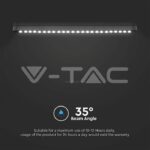 V-TAC VT-10241 22W LED Магнитен Линеен Спот 6400K Черно Тяло