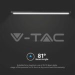 V-TAC VT-10248 22W LED Магнитен Линеен Осветител 4000K Черно Тяло