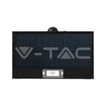 V-TAC VT-10305 3W LED Соларна Стенна Лампа със Сензор 4000K+3000K Черна