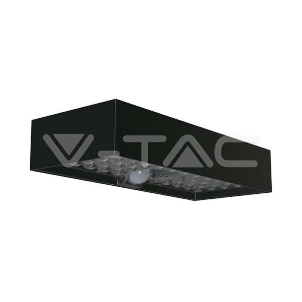 V-TAC VT-10307 6W LED Соларна Лампа Черна Батерия 4000К