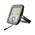 V-TAC VT-10314 10W LED Соларен Прожектор LiFePo Батерия 3.7V Черен 4000K