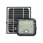 V-TAC VT-10314 10W LED Соларен Прожектор LiFePo Батерия 3.7V Черен 4000K