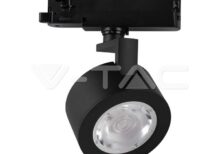 V-TAC VT-10371 30W LED Прожектор Релсов Монтаж Черно Тяло 3в1