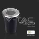 V-TAC VT-10374 GU10 Корпус За Вграждане В Земя Кръг