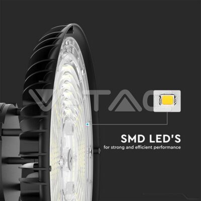 V-TAC VT-10467 120W/150W/200W LED Камбана 3в1 3000K;4000K;5000K UFO 160lm/W