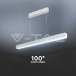 V-TAC VT-10469 40W LED Linear Hanging Suspension Light : Up & Down System 3IN1 White Body