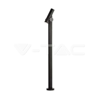 V-TAC VT-23051 2x2.6W Наземен Спот 1м. Черен 4000К IP44