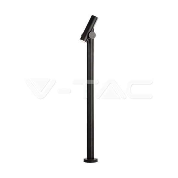 V-TAC VT-10475 2x2.6W Наземен Спот 1м. Черен 3000К IP44