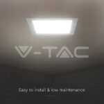 V-TAC VT-10491 24W LED Premium Панел Квадрат 6500K