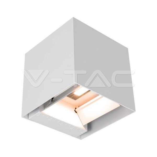 V-TAC VT-11886 9W COB LED Соларна Стенна Батерия 1x2600mAh 16ч. 3000K Бяло Тяло IP65