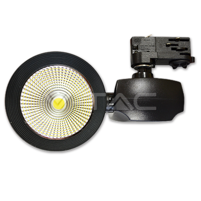 V-TAC VT-1192 40W LED Прожектор Релсов Монтаж COB Бяла Светлина