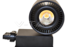 V-TAC VT-1235 33W LED COB CRI>95 Прожектор Релсов Монтаж черно Тяло Бяла Светлина