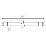 Kanlux 12716 Луминесцентна тръба T5 G5 13W 4000K
