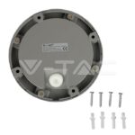 V-TAC VT-1318 2W LED   за Стъпала Сиво Тяло Кръг Неутрално Бяла Светлина