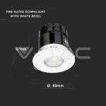 V-TAC VT-1424 10W LED Луна Bluetooth Пожароустойчива Димираща IP65