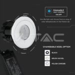 V-TAC VT-1424 10W LED Луна Bluetooth Пожароустойчива Димираща IP65