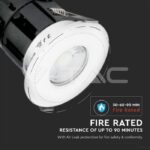 V-TAC VT-1424 10W LED Луна Bluetooth Пожароустойчива Димираща IP65