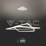 V-TAC VT-14989 LED Осветител 50W Висящ 600x600x1200мм Димиращ Бял 4000К