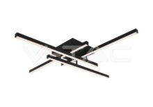 V-TAC VT-14994 LED Осветител 38W Плафон 850x850x105мм 3000K Черен