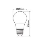 Vito 1500470 Лед Крушка OPTILED A60 2700K IP20 5.5W E27 220V