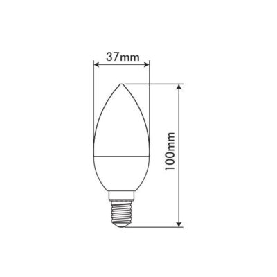 Vito 1500590 Лед Крушка OPTILED C37 2700K IP20 3.5W E14 220V