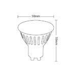 VITO 1512680 ЛЕД Лампа SPOTLED-2 PAR16 GU10 COB 6W 551Lm 6400K 60°