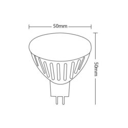 VITO 1513700 ЛЕД Лампа SPOTLED-2 GU5.3 MR16 6W 486Lm 2700K 12VDC