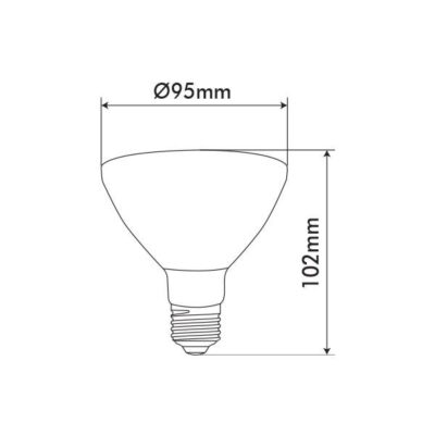 Vito 1514340 Лед Крушка PARLED PAR30 2700K IP20 13.2W E27 220V