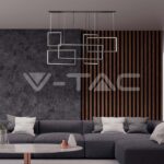 V-TAC VT-15344 LED Осветител 45W Висящ 120*50*60CM Черно Тяло 3000K