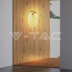 V-TAC VT-15348 LED Осветител 37W За Стена 3000K Злато