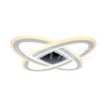 V-TAC VT-15360 130W LED Осветител За Таван (50*50*5CM) CCT: 3000K+6000K Димираща + Дистанционно