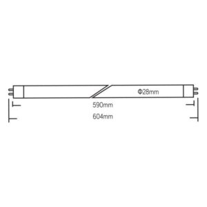 Vito 1600410 OPTILED T8 600MM 4000K IP20 9W G13 220V