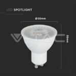 V-TAC VT-192 LED Крушка SAMSUNG Чип 6.5W GU10 110° 3000K