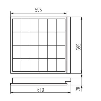 Kanlux 19730 OPR.RASTR.PODT REGIS 3 G13 220V IP20